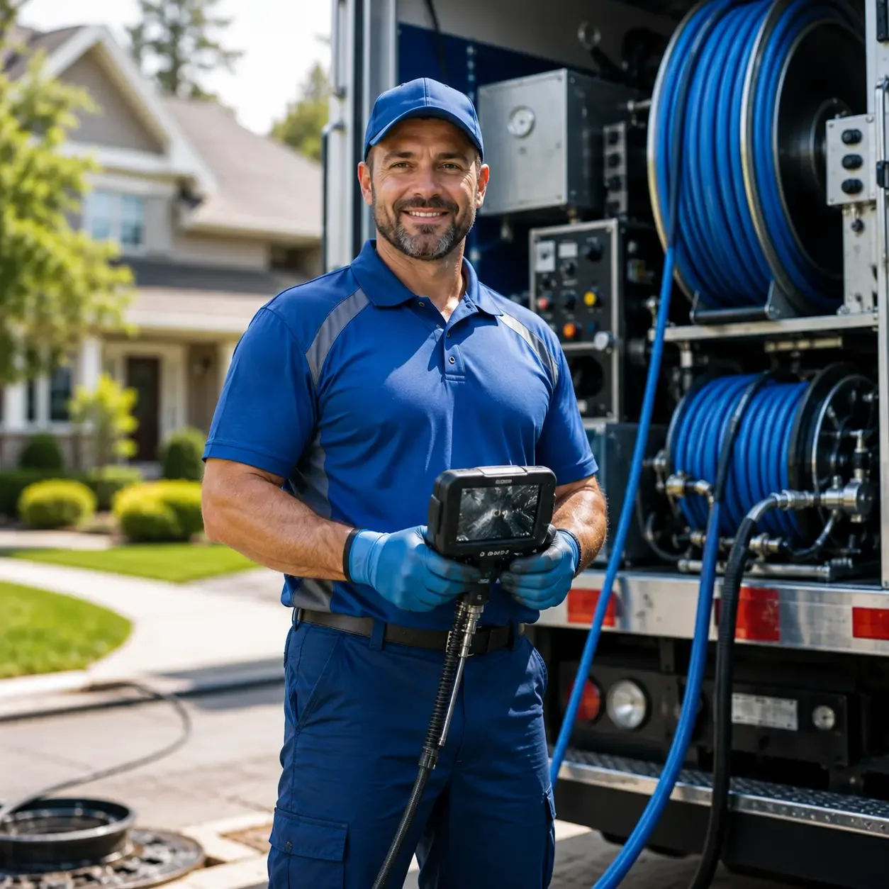 Local outdoor drain cleaning specialists in Tampa, KS